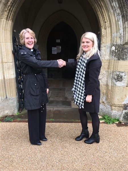 Bovis Homes continues its community support with donation to historic Chinnor church